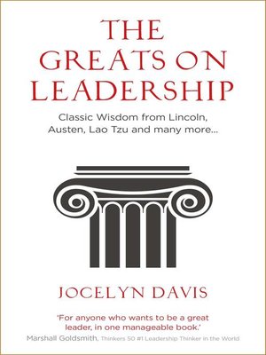 cover image of The Greats on Leadership